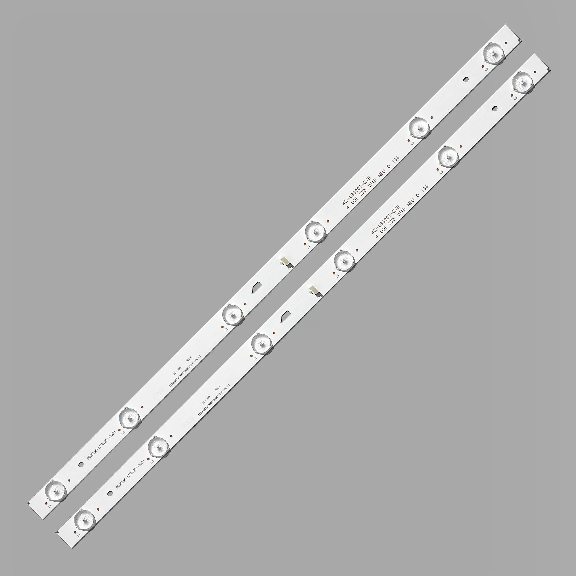 2 pcs W32Sled backlight for JL.D32061330-004AS-M 4C-LB320T-JF3 4C-LB320T-GY6 Screen LVW320CSDX E13 V57 LVW320CSDX
2 pcs W32Sled backlight for JL.D32061330-004AS-M 4C-LB320T-JF3 4C-LB320T-GY6 Screen LVW320CSDX E13 V57 LVW320CSDX