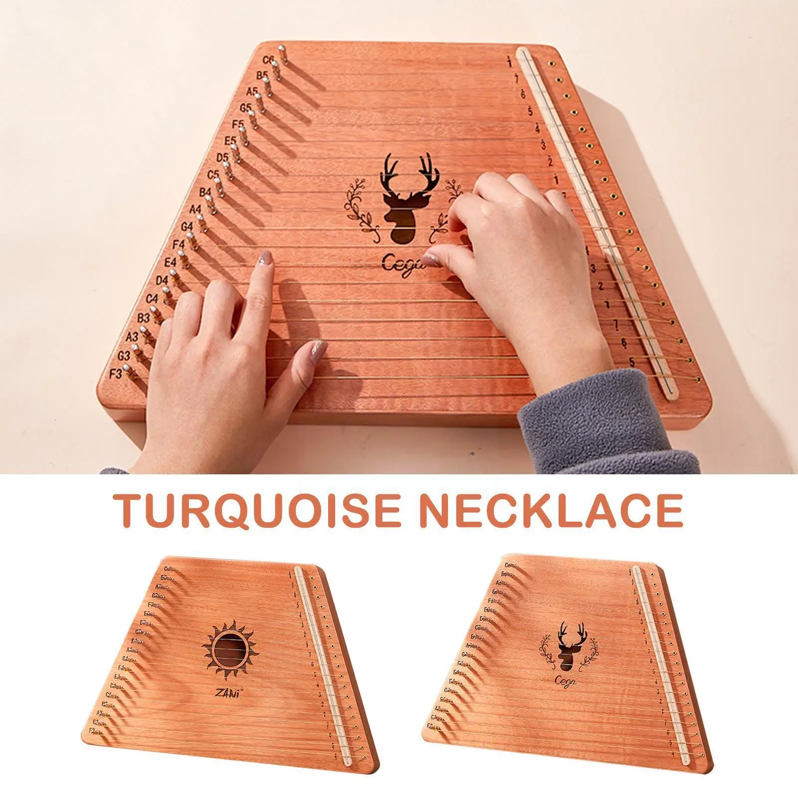 Laiyaqin 19-string Small Harp Beginners Simple And Judia Small Instrument Instrument Arpa Convenient Musical B9s3
Laiyaqin 19-string Small Harp Beginners Simple And Judia Small Instrument Instrument Arpa Convenient Musical B9s3