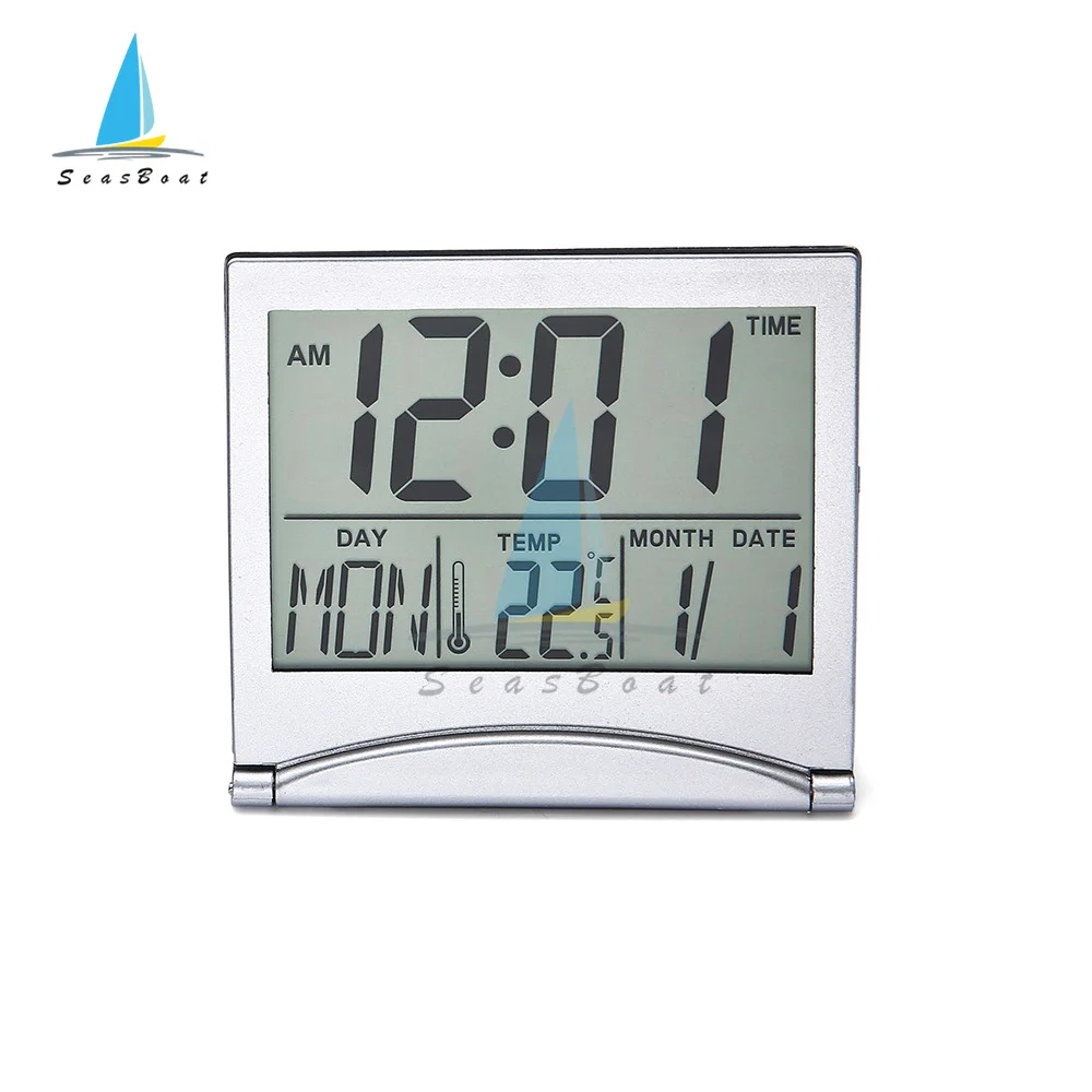 Thermometer Termometro Digital Foldable Desktop LCD Electronic Clock Temperature And Humidity Meter Multi-function термометр
Thermometer Termometro Digital Foldable Desktop LCD Electronic Clock Temperature And Humidity Meter Multi-function термометр