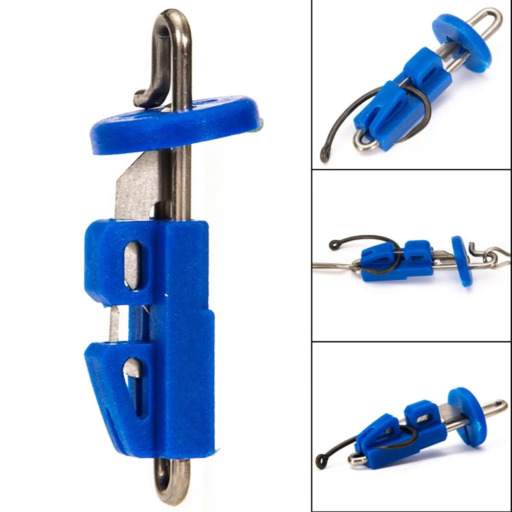 ABS+Stainless Steel Bait Clips Blue Breakaway Down Fishing Hook Release Clip Solo Splash Style 40*8mm Portable
ABS+Stainless Steel Bait Clips Blue Breakaway Down Fishing Hook Release Clip Solo Splash Style 40*8mm Portable
