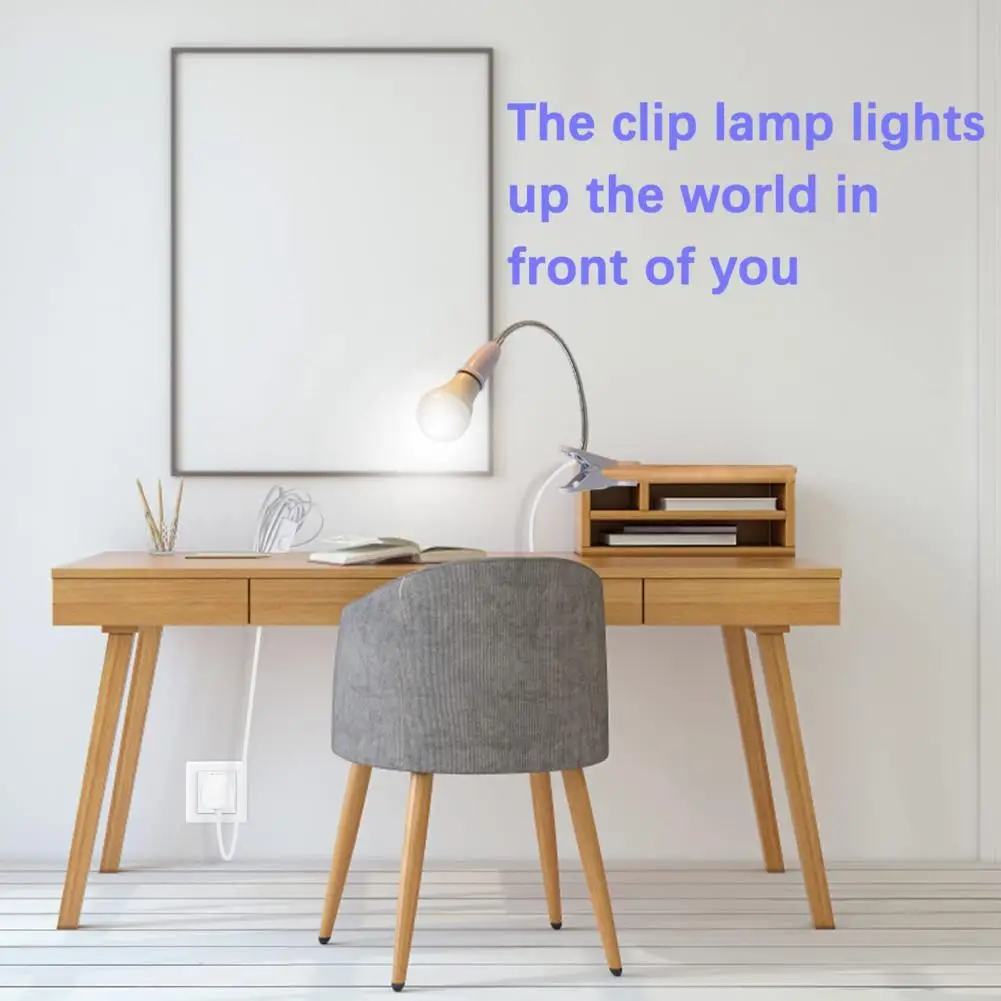 Useful Desk Light Socket Universal E27 Lamp Holder Flexible Bendable Clip Lamp Holder Desktop Lighting Supplies Illumination
Useful Desk Light Socket Universal E27 Lamp Holder Flexible Bendable Clip Lamp Holder Desktop Lighting Supplies Illumination