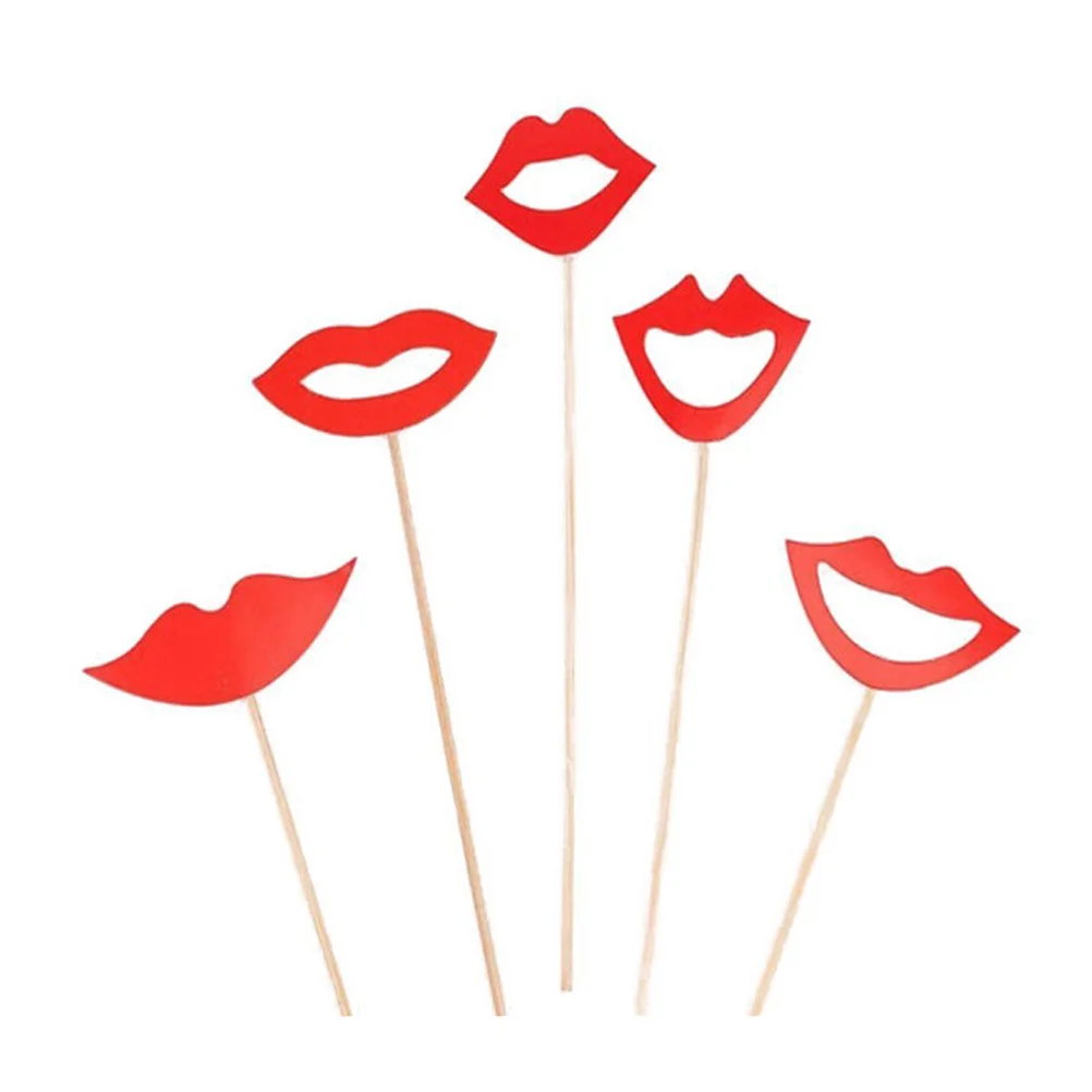 in 1 Wedding Photo Booth Props Red Lip Beard Photobooth Kits Dress Decoration Party Favor
in 1 Wedding Photo Booth Props Red Lip Beard Photobooth Kits Dress Decoration Party Favor