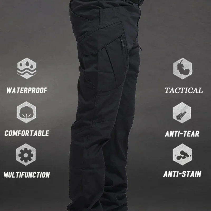 Tactical Pants Men Military Waterproof Cargo Mens Joggers Breathable SWAT Army Combat Trousers Work Pants Male Plus Size S-5XL
Tactical Pants Men Military Waterproof Cargo Mens Joggers Breathable SWAT Army Combat Trousers Work Pants Male Plus Size S-5XL