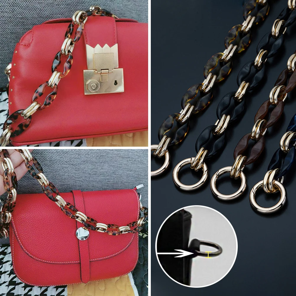 DIY New Fashion Woman Handbag Accessory Chain Black Detachable Resin Luxury Strap Women Clutch Shoulder Purse Chain
DIY New Fashion Woman Handbag Accessory Chain Black Detachable Resin Luxury Strap Women Clutch Shoulder Purse Chain