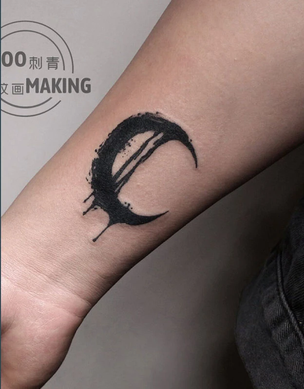 New So Cool Dark Black Blood Moon Art Waterproof Juice Tattoo Stickers Fake Tattoos for Woman Man Body Arm Body Temporary Tattoo
New So Cool Dark Black Blood Moon Art Waterproof Juice Tattoo Stickers Fake Tattoos for Woman Man Body Arm Body Temporary Tattoo