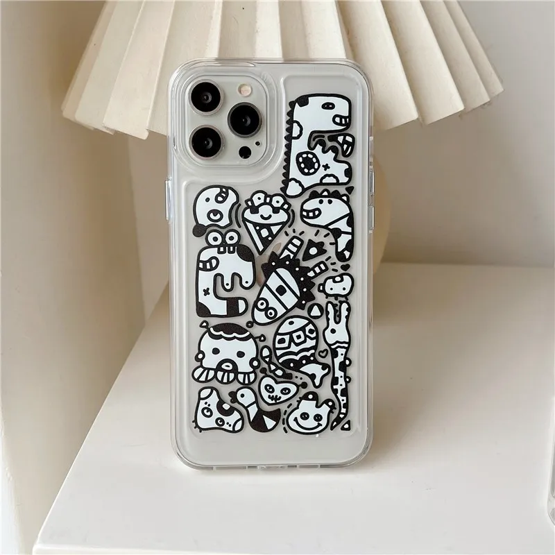 Cute Clear Personality Creative Monster Soft Case For Iphone 11 12 13 Pro Max 7 8 Plus Xr X Xs Anti-drop Couple's Cover Fundas
Cute Clear Personality Creative Monster Soft Case For Iphone 11 12 13 Pro Max 7 8 Plus Xr X Xs Anti-drop Couple's Cover Fundas