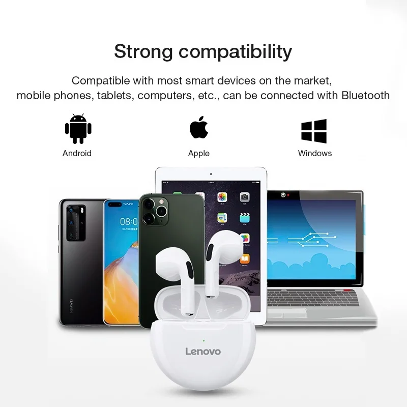 2022 Lenovo LivePods HT38 TWS Bluetooth Earphone Mini Wireless Earbuds with Mic for iPhone Xiaomi Sport Waterproof 9D Stere
2022 Lenovo LivePods HT38 TWS Bluetooth Earphone Mini Wireless Earbuds with Mic for iPhone Xiaomi Sport Waterproof 9D Stere
