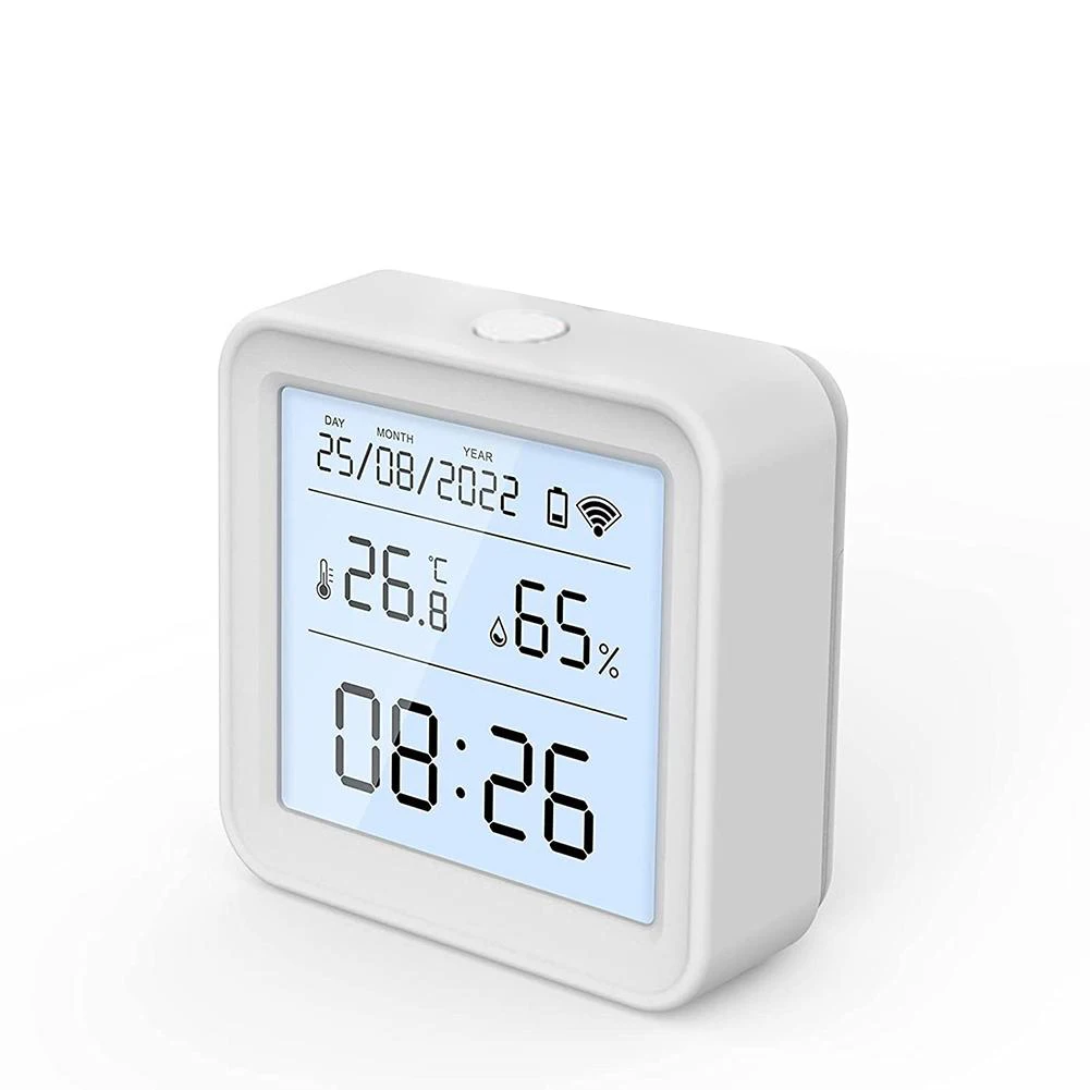 Smart Hygrometer WiFi Thermometer Indoor Bluetooth Dual Mode Real-time Monitoring Room Temperature Sensor Wireless
Smart Hygrometer WiFi Thermometer Indoor Bluetooth Dual Mode Real-time Monitoring Room Temperature Sensor Wireless