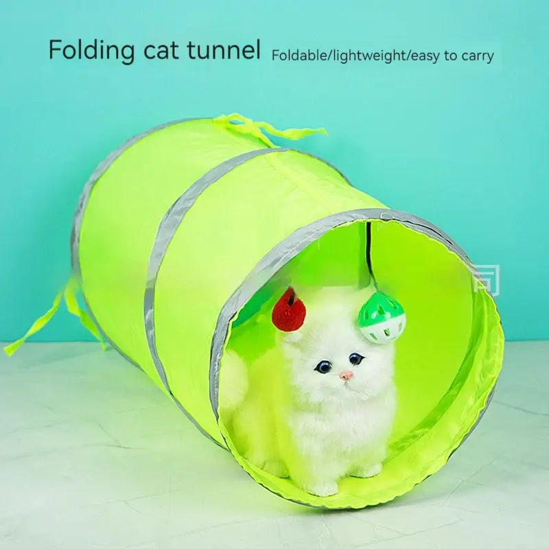 Cat Play Tunnel Collapsible Tube with Hole Puppy and Rabbit Indoor Fun Pet Toys Cat Litter Sleeping Educational Cat Toys
Cat Play Tunnel Collapsible Tube with Hole Puppy and Rabbit Indoor Fun Pet Toys Cat Litter Sleeping Educational Cat Toys