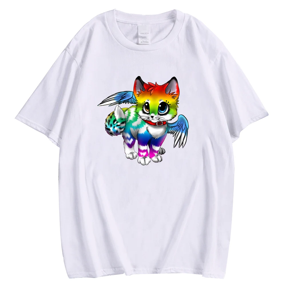 CLOOCL Fashion T-shirt Cute Graphic Printed Cotton T-shirts Rainbow Animals With Wings Pullover Tees Hip Hop Tops Dropshipping
CLOOCL Fashion T-shirt Cute Graphic Printed Cotton T-shirts Rainbow Animals With Wings Pullover Tees Hip Hop Tops Dropshipping