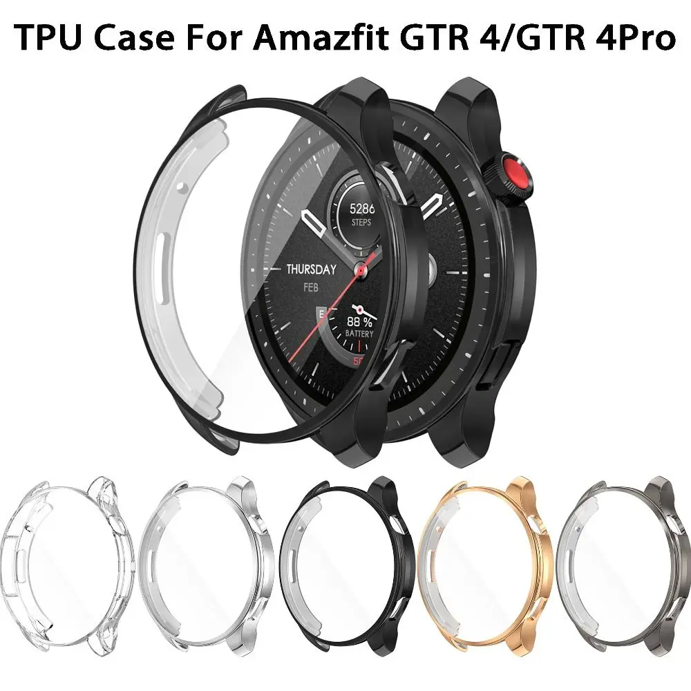 TPU Full Protector Case For Amazfit GTR4 GTR 4 Pro Cover Edge Shell Protective Bumper
TPU Full Protector Case For Amazfit GTR4 GTR 4 Pro Cover Edge Shell Protective Bumper