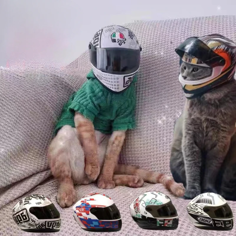 New Upgraded Pet Motorcycle Helmets,Cat Helmet,Motorcycle Supplies Bike Safe Helmet Hat for Cat Dog Puppy,Pet Cat Accessories
New Upgraded Pet Motorcycle Helmets,Cat Helmet,Motorcycle Supplies Bike Safe Helmet Hat for Cat Dog Puppy,Pet Cat Accessories