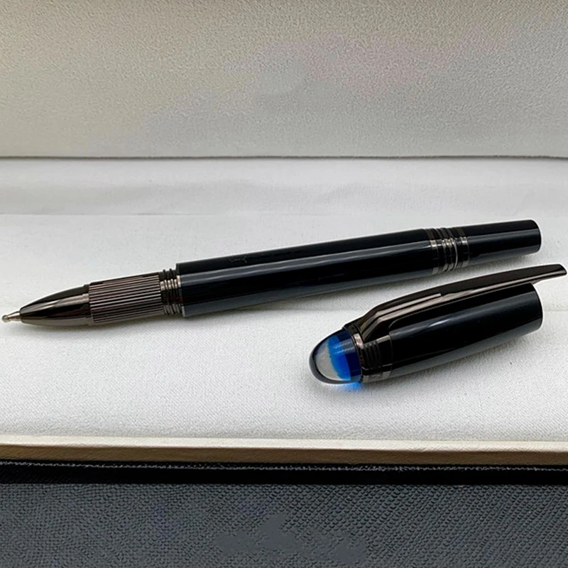 Роскошная Черная шариковая ручка/Шариковая ручка/перьевая ручка с синей