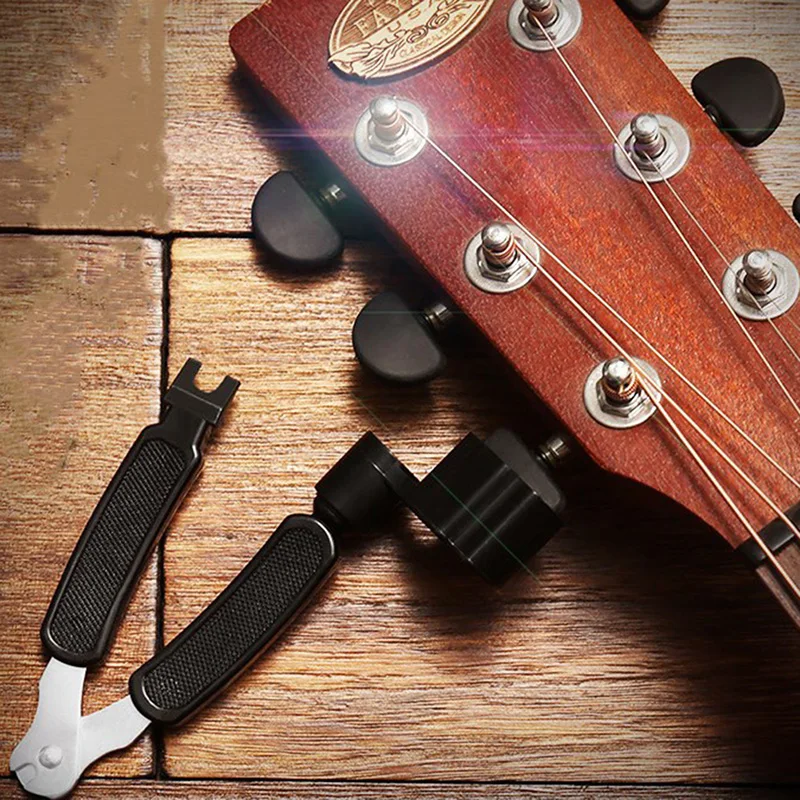 3 In 1 Gitaar Peg String Winder + String Pin Puller + String Cutter Gitaar Tool Set Multifunctionele Gitaar Accessoires
3 In 1 Gitaar Peg String Winder + String Pin Puller + String Cutter Gitaar Tool Set Multifunctionele Gitaar Accessoires