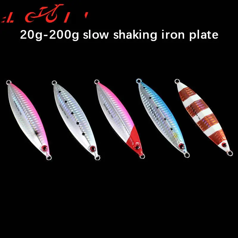 Big Long Fish Minnow Sea Fishing Lure Bait Nanyou Luminous Slow Rocking Iron Plate Sea Fishing Iron Plate Deep Boat Fishing.
Big Long Fish Minnow Sea Fishing Lure Bait Nanyou Luminous Slow Rocking Iron Plate Sea Fishing Iron Plate Deep Boat Fishing.