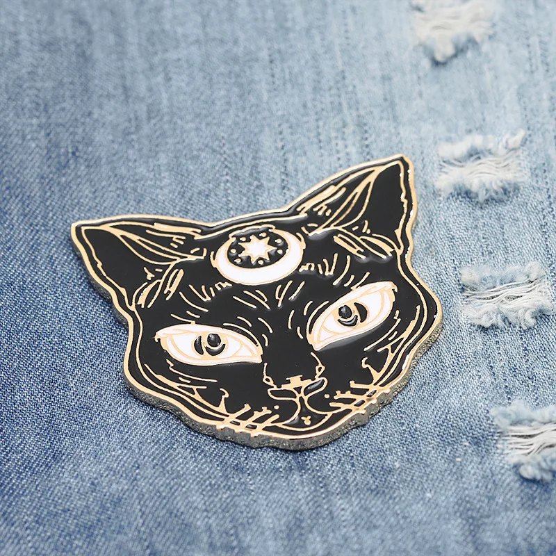 Мультяшный Черный кот головной убор заколки Модные Простые панк животные брошь одежда и сумка украшения значки аксессуары Оптовая продажа
Мультяшный Черный кот головной убор заколки Модные Простые панк животные брошь одежда и сумка украшения значки аксессуары Оптовая продажа