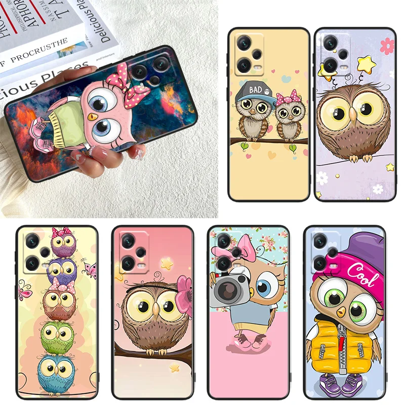 Cute Owl Hearts Lover Phone Case For Xiaomi Redmi Note 11E 11T 11S 10T 10S 9S 9T 8T 7 Pro Plus Lite Max Black Cover
Cute Owl Hearts Lover Phone Case For Xiaomi Redmi Note 11E 11T 11S 10T 10S 9S 9T 8T 7 Pro Plus Lite Max Black Cover