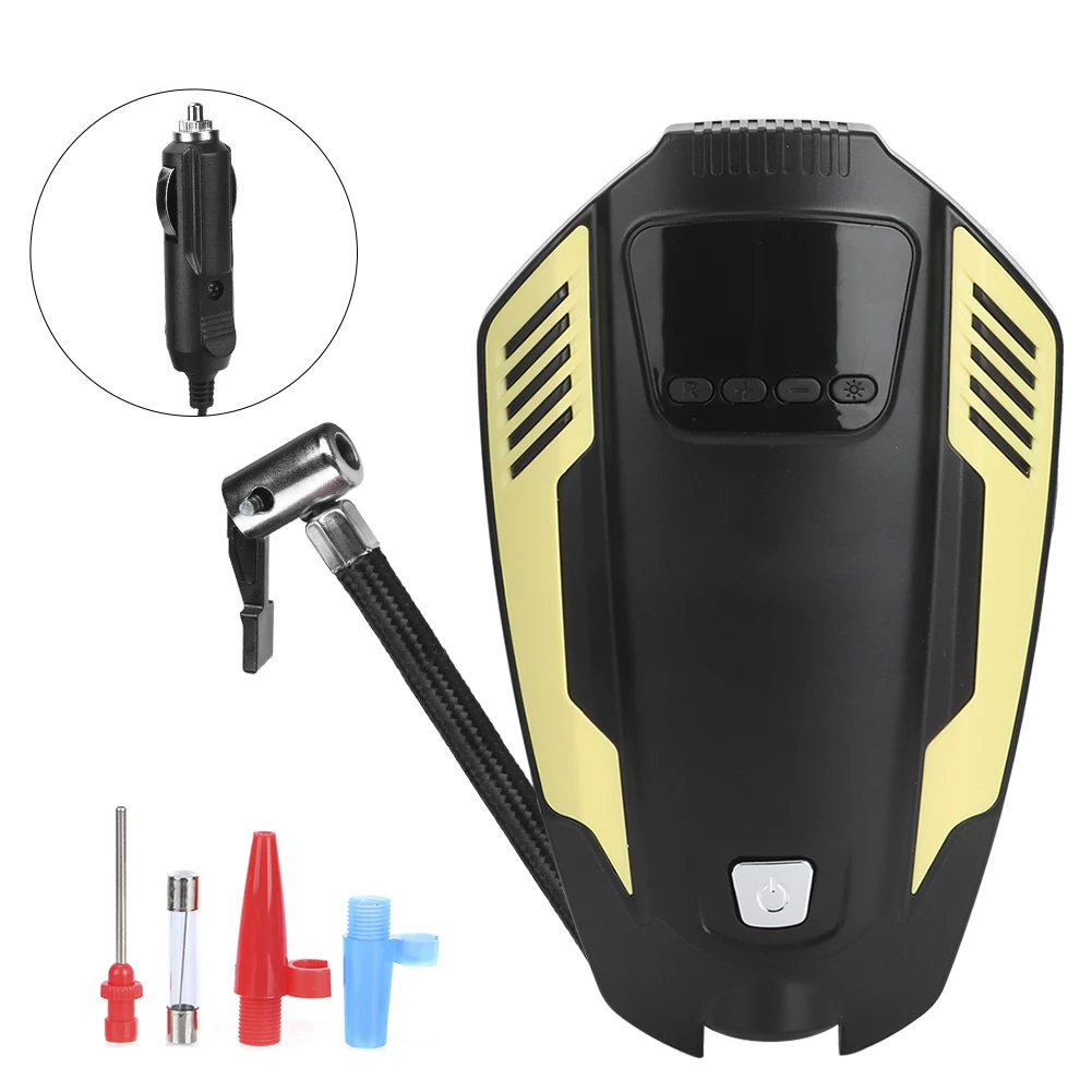 Portable Car Automatic Air Compressor Pump Tire Inflator with Emergency LED Lighting
Portable Car Automatic Air Compressor Pump Tire Inflator with Emergency LED Lighting