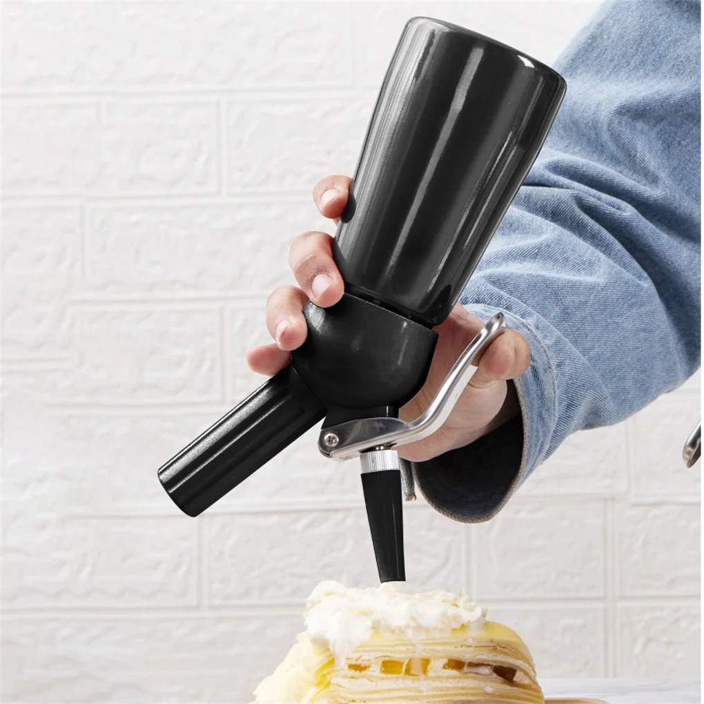 250ml Whip Cream Dispensers with Three Different Decorating Nozzles Aluminum Alloy Whipped Cream Dispenser Home Kitchen
250ml Whip Cream Dispensers with Three Different Decorating Nozzles Aluminum Alloy Whipped Cream Dispenser Home Kitchen