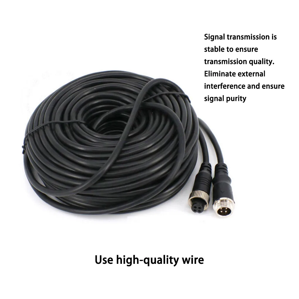 Удлинитель для видео и аудио автомобиля, 4 штырька
Удлинитель для видео и аудио автомобиля, 4 штырька