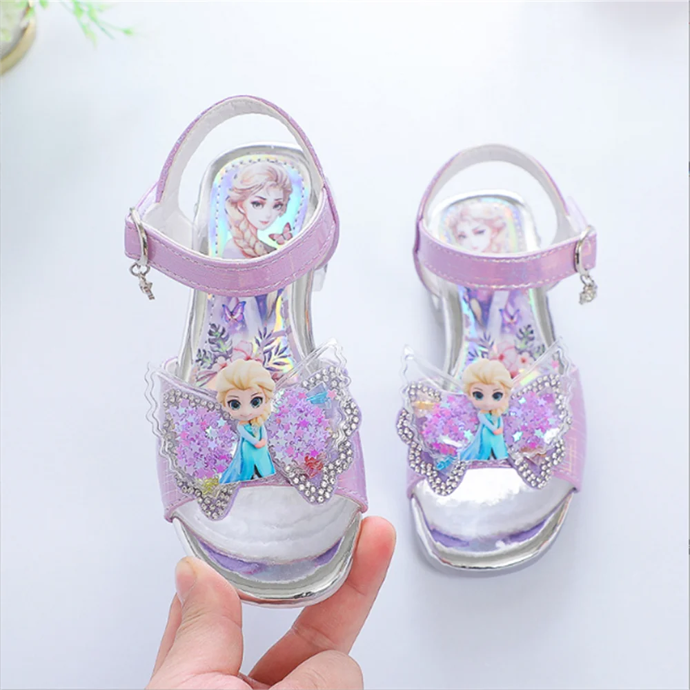 Disney Kids Shoes for Girl Sandals Frozen Princess Elsa Cartoon Baby Girl Shoes 2022 Fashion Sandles Flat Heels Beach Shoes
Disney Kids Shoes for Girl Sandals Frozen Princess Elsa Cartoon Baby Girl Shoes 2022 Fashion Sandles Flat Heels Beach Shoes