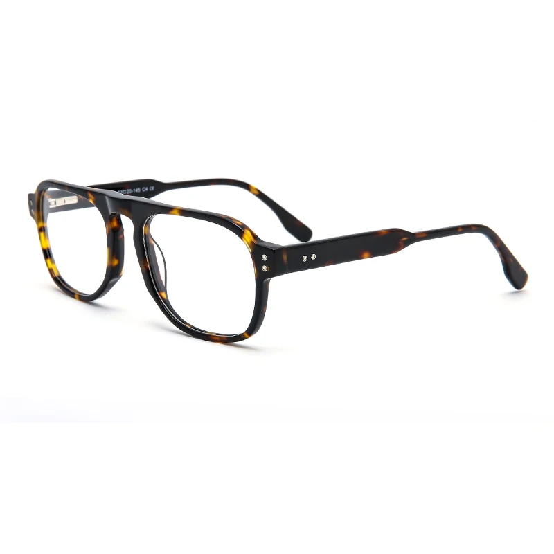 LORETOROSA Acetate Optical Frame For Male Vintage Style Thick Frame Black Gray Transparent Leopard Prescription Myopia Hyperopia
LORETOROSA Acetate Optical Frame For Male Vintage Style Thick Frame Black Gray Transparent Leopard Prescription Myopia Hyperopia