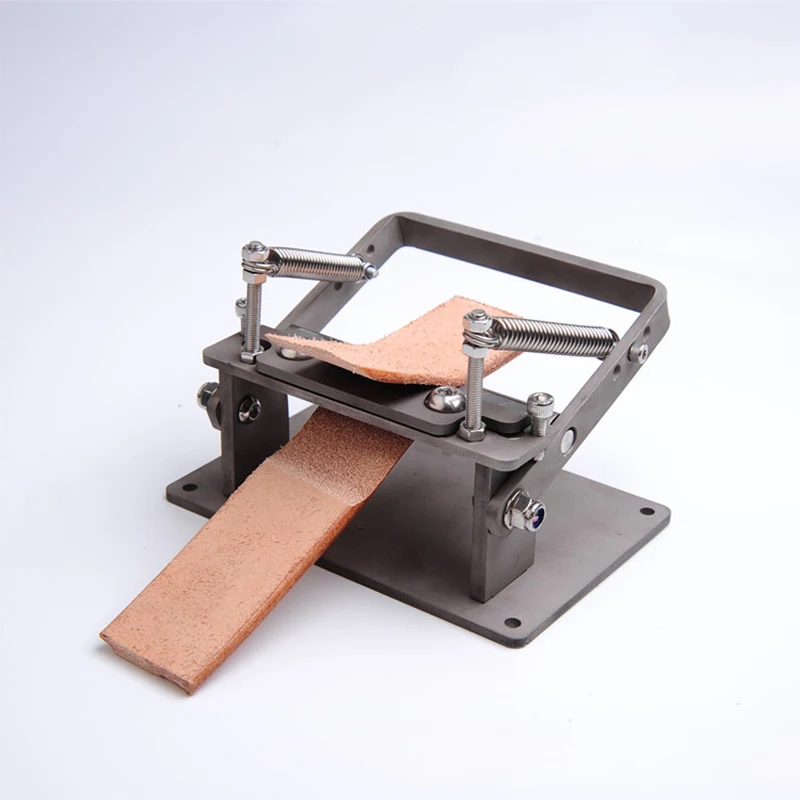304 Stainless Steel Leather Splitter Machine DIY Manual Cutting Peeler Rolling Bearing Tools Semi-Automatic Leather Processing
304 Stainless Steel Leather Splitter Machine DIY Manual Cutting Peeler Rolling Bearing Tools Semi-Automatic Leather Processing