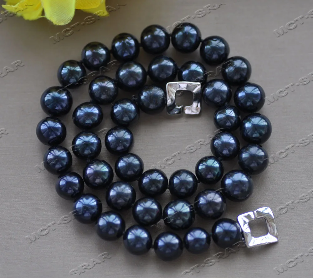 

Ожерелье из пресноводного жемчуга Z12005, 17-34 дюйма, 12 мм, круглое ожерелье с павлином и черным пресноводным жемчугом