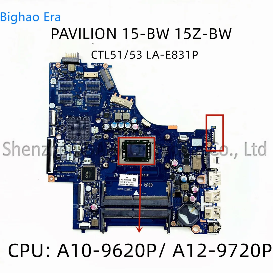 928890-601 924722-601 924718-001 для ноутбука HP 15-BW 15Z-BW 15-BW033WM материнская плата с процессором A10 / A12 CTL51/53
928890-601 924722-601 924718-001 для ноутбука HP 15-BW 15Z-BW 15-BW033WM материнская плата с процессором A10 / A12 CTL51/53