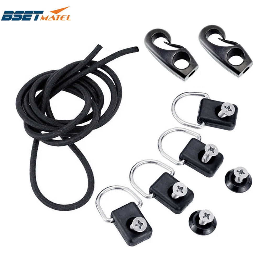 Kayak Deck Rigging Kit Bungee Cord Ends Hooks Fishing D-Ring Round Guides For Boat Canoe Outfitting Fishing Accessories
Kayak Deck Rigging Kit Bungee Cord Ends Hooks Fishing D-Ring Round Guides For Boat Canoe Outfitting Fishing Accessories