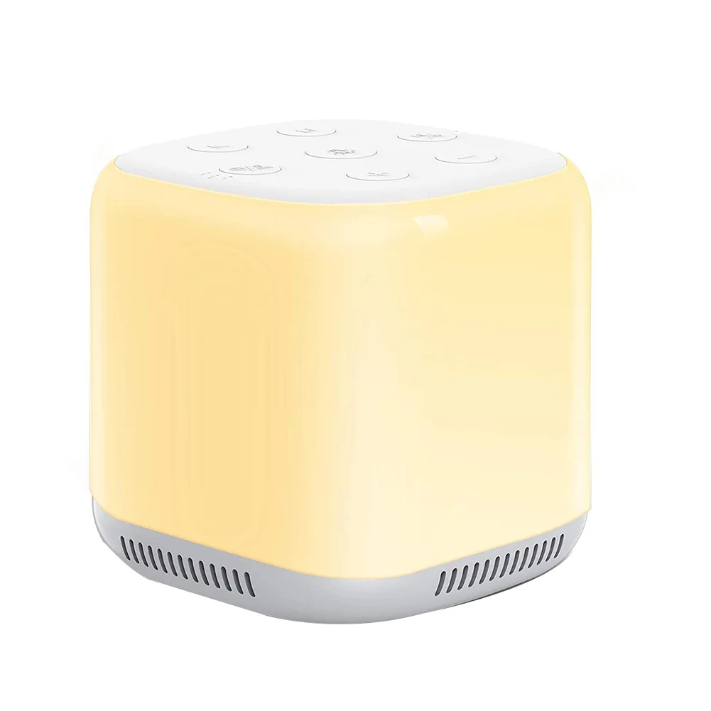 White Noise Machine, Portable Sleep Sound Machine with 34 Natural Sounds and 8 Night Light for Baby Sleeping 
White Noise Machine, Portable Sleep Sound Machine with 34 Natural Sounds and 8 Night Light for Baby Sleeping