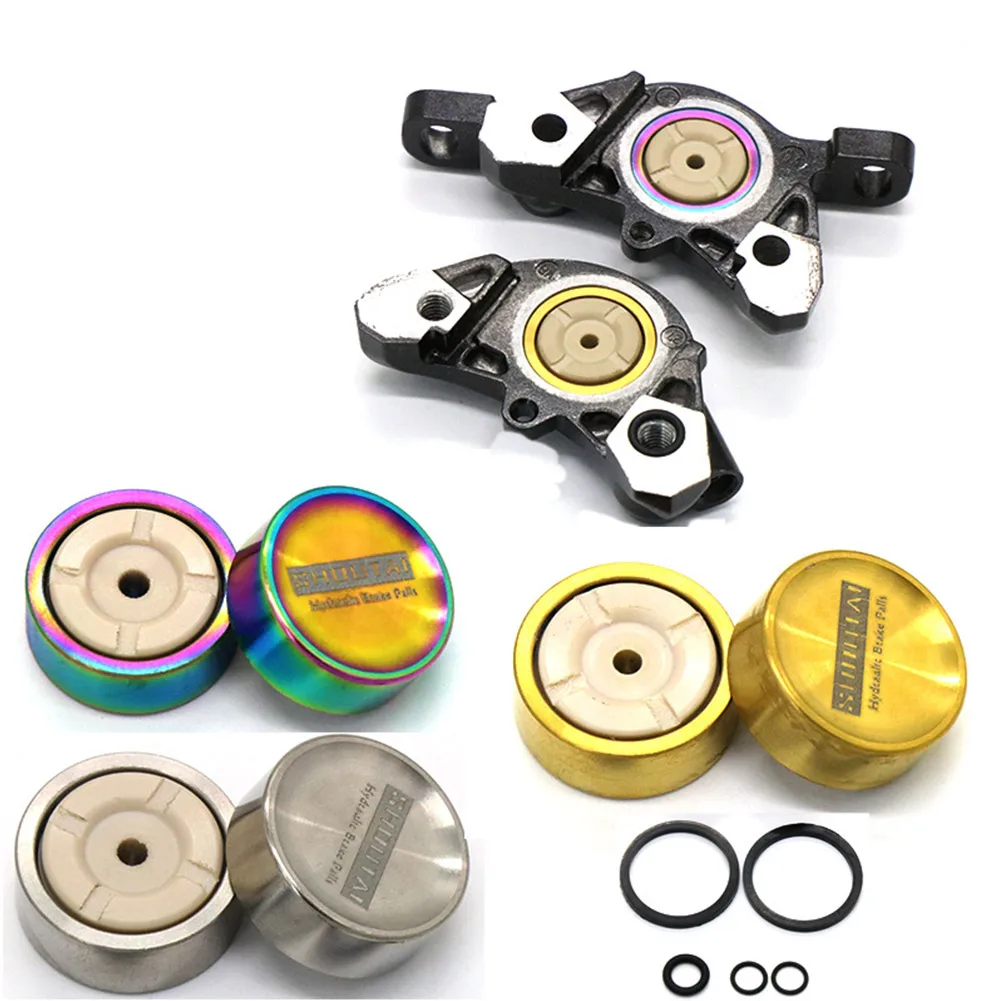 Bike TC4 Piston Hydraulic Brake Caliper Parts For Shimano XT/M785/M8000/SLX675 Titanium Alloy Bicycle Brake Repair Accessories
Bike TC4 Piston Hydraulic Brake Caliper Parts For Shimano XT/M785/M8000/SLX675 Titanium Alloy Bicycle Brake Repair Accessories