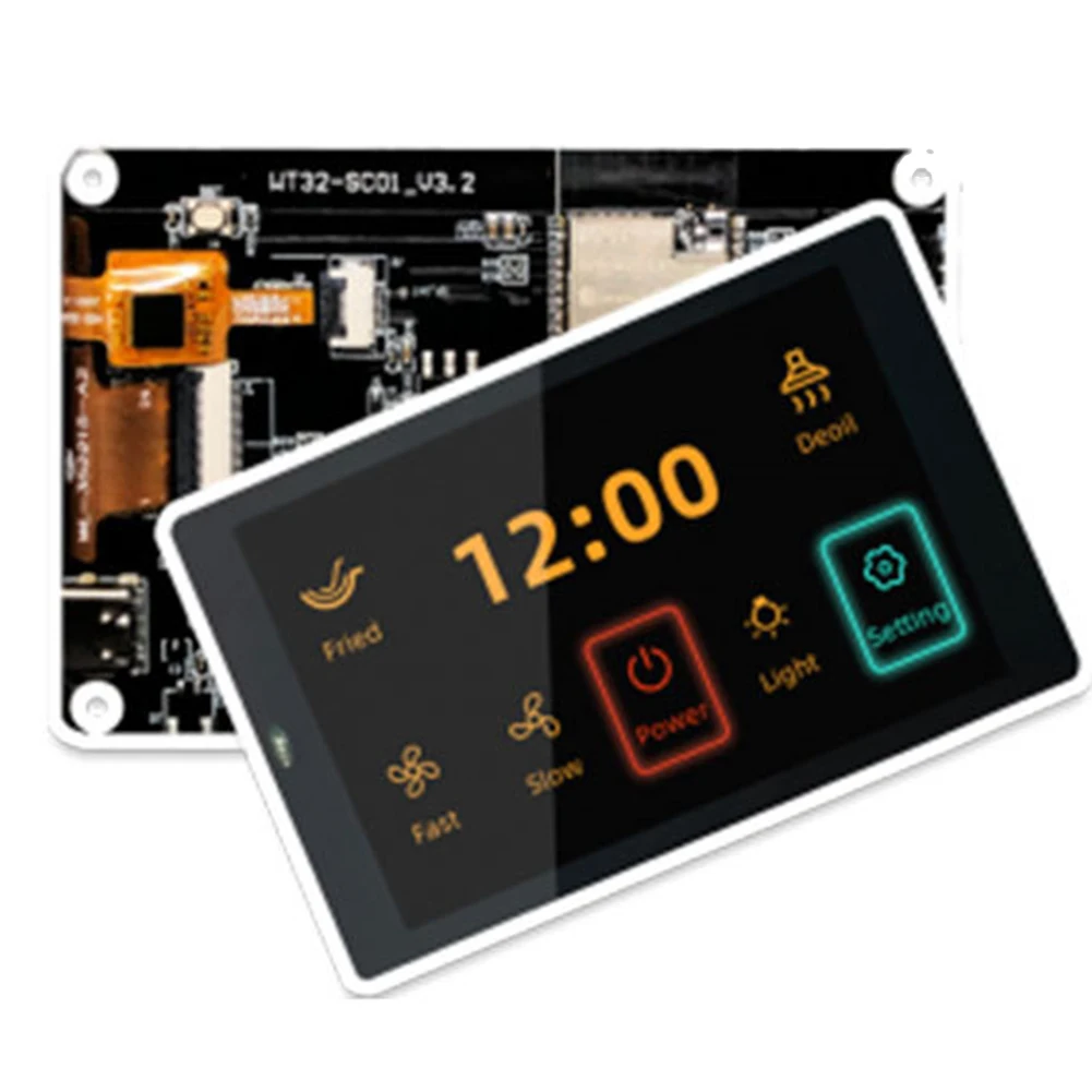 ESP32 Development Board WT32-SC01 with 3.5In MCU Port 320X480 Capacitive Multi-Touch LCD Screen Built in Bluetooth Wifi
ESP32 Development Board WT32-SC01 with 3.5In MCU Port 320X480 Capacitive Multi-Touch LCD Screen Built in Bluetooth Wifi