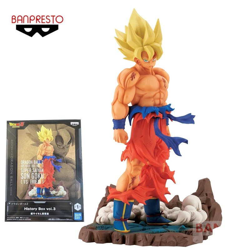 BANPRESTO DRAGON BALL Z Son Gokuu History Box Vol.3 PVC Action Figure Anime Model Toys Collection Doll Gift Desktop Decorations
BANPRESTO DRAGON BALL Z Son Gokuu History Box Vol.3 PVC Action Figure Anime Model Toys Collection Doll Gift Desktop Decorations