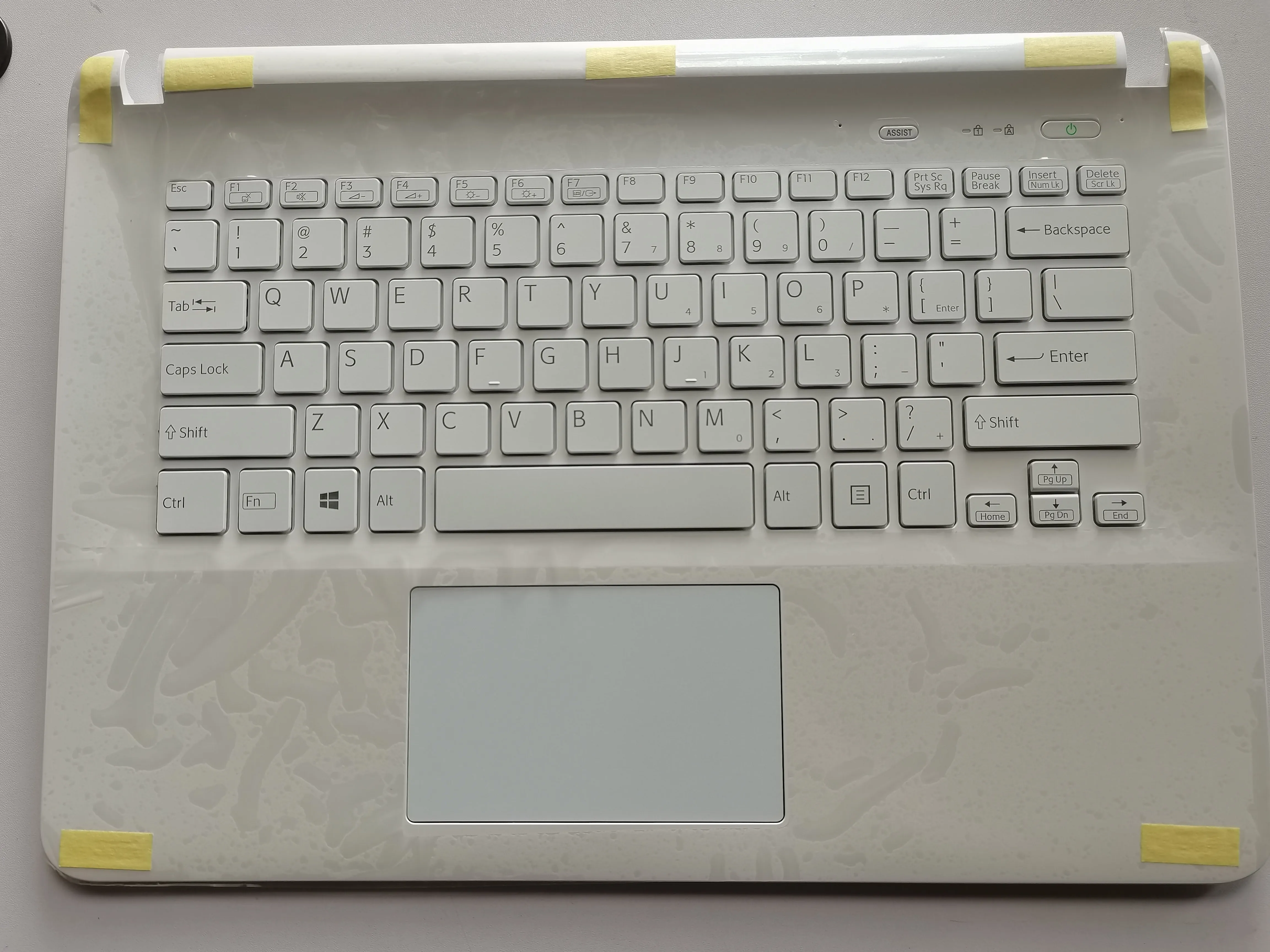 New For Sony Vaio SVF1421V5CB SVF14218SCB SVF1421E2EW Palmrest English US Keyboard White With Backlit
New For Sony Vaio SVF1421V5CB SVF14218SCB SVF1421E2EW Palmrest English US Keyboard White With Backlit