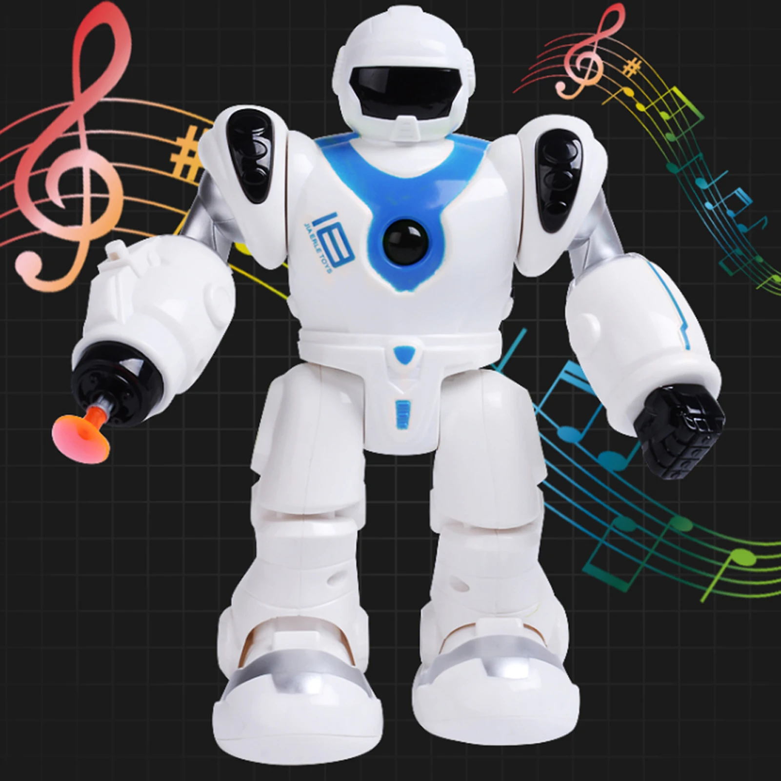 Dazzling Music Robot Shiny Educational Toys Electronic Walking Dancing Smart Space Robot Kids Music Anime Figure Robot Toys
Dazzling Music Robot Shiny Educational Toys Electronic Walking Dancing Smart Space Robot Kids Music Anime Figure Robot Toys
