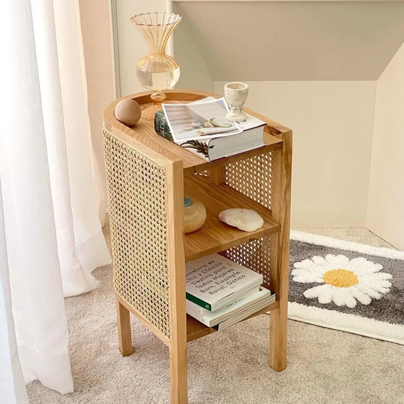 Vintage Bedside Table Nightstands Rattan Wood Tea Coffee Bedside Table Nightstands Shelves Muebles Bedroom Furniture YY50BT
Vintage Bedside Table Nightstands Rattan Wood Tea Coffee Bedside Table Nightstands Shelves Muebles Bedroom Furniture YY50BT