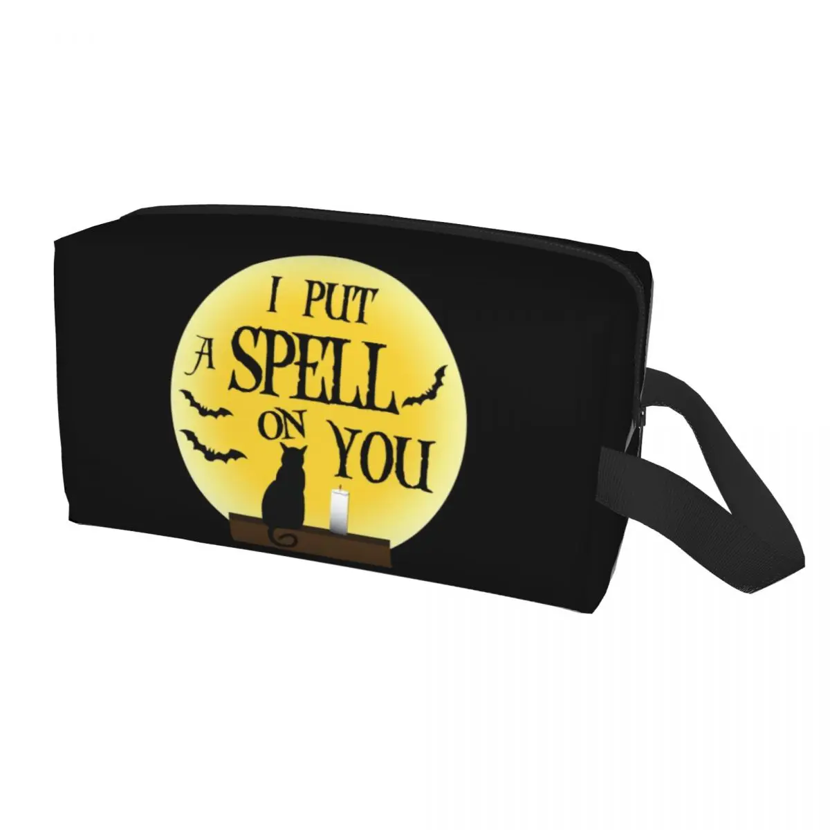 Женская косметичка для макияжа «Я написал заклинание на вас»
Женская косметичка для макияжа «Я написал заклинание на вас»