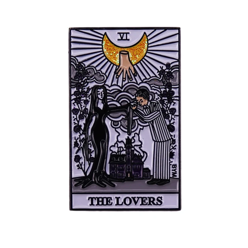 Wednesday Tarot Enamel Pin Lapel Pins Badges on Backpack Brooches for Clothes Women's Brooch Cool Jewelry Accessories Gifts
Wednesday Tarot Enamel Pin Lapel Pins Badges on Backpack Brooches for Clothes Women's Brooch Cool Jewelry Accessories Gifts