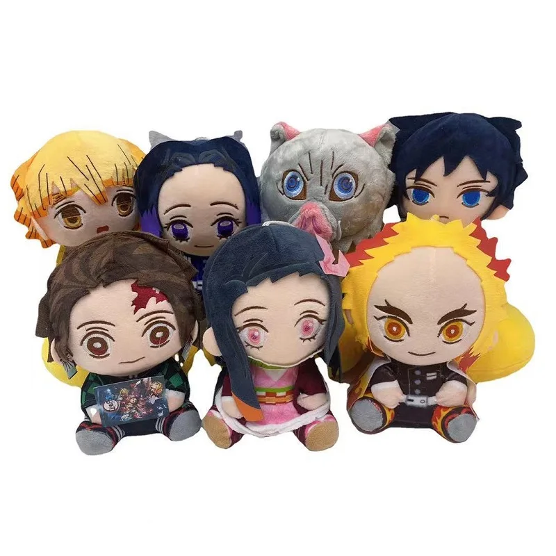 7 шт., игрушечные куклы Tomioka Giyu Kamado Tanjirou Kamado Nezuko Agatsuma Zenitsu
7 шт., игрушечные куклы Tomioka Giyu Kamado Tanjirou Kamado Nezuko Agatsuma Zenitsu