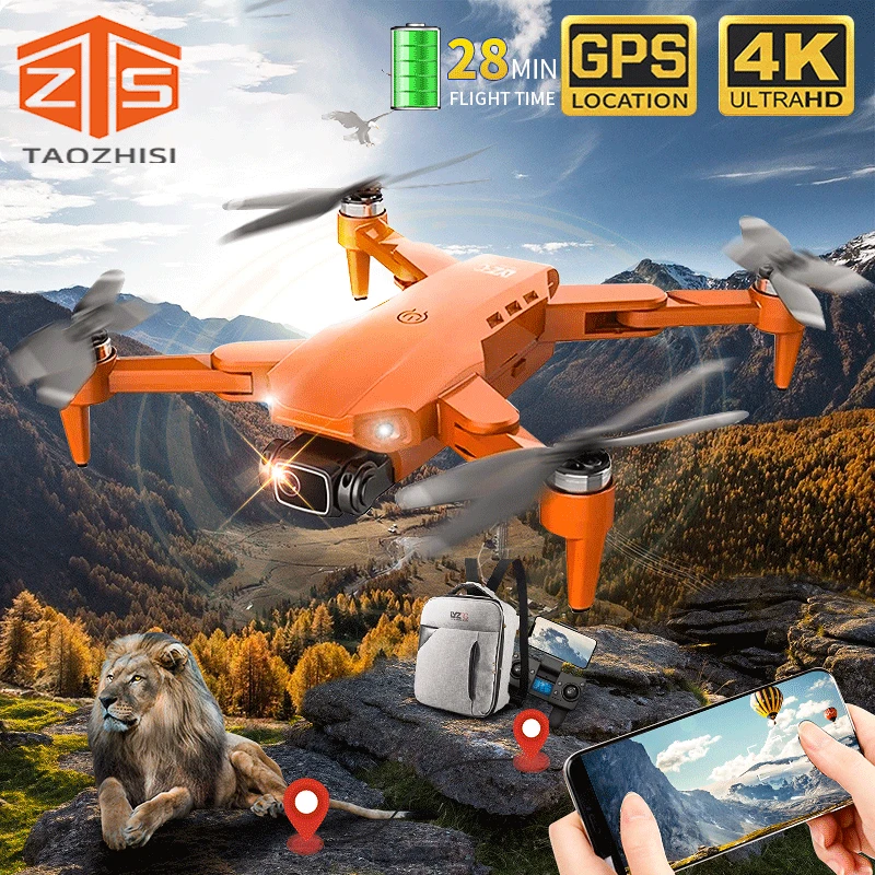 

NEW L900 Drone 5G GPS 4K with HD Camera FPV 28min Flight Time Brushless Motor Quadcopter distance 1.2km Professional drones