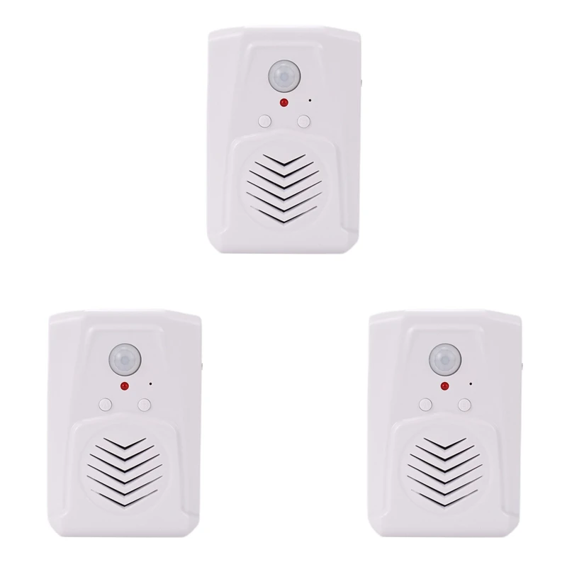 3X Sensor Motion Door Bell Switch MP3 Infrared Doorbell Wireless PIR Motion Sensor Voice Welcome Door Bell Entry Alarm
3X Sensor Motion Door Bell Switch MP3 Infrared Doorbell Wireless PIR Motion Sensor Voice Welcome Door Bell Entry Alarm