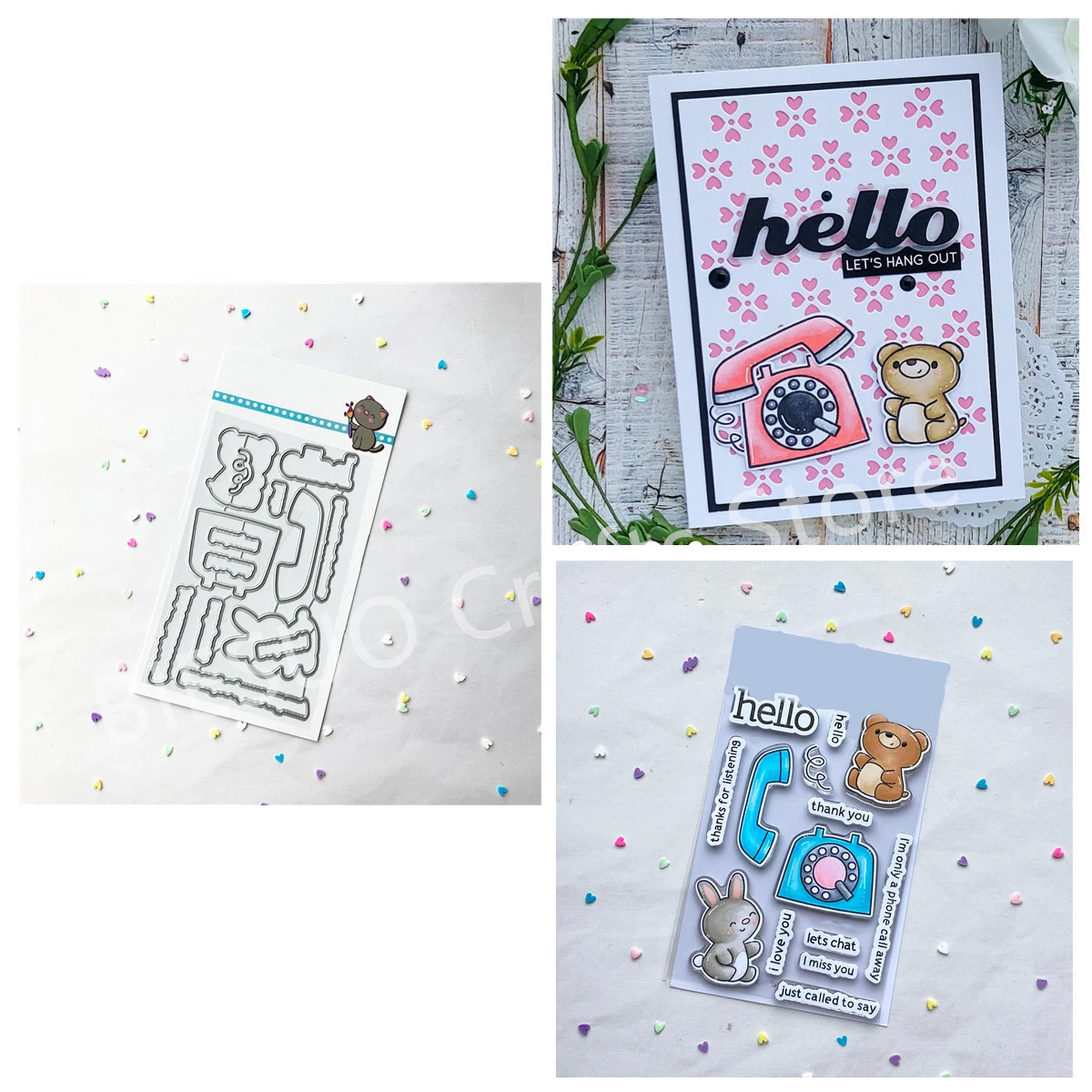 Bear and Rabbit Stamp and Metal Cutting Die Scrapbook DIY Photo Album Card Card Embossing Hand Decorative Craft Knife New 2022
Bear and Rabbit Stamp and Metal Cutting Die Scrapbook DIY Photo Album Card Card Embossing Hand Decorative Craft Knife New 2022