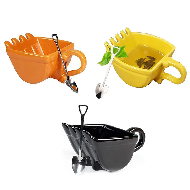 1 Piece Creative Excavator Coffee Cup Single Handle Plastic Cup Three Color Funny Gift Tea Cup Household Kitchen Tool Gift
1 Piece Creative Excavator Coffee Cup Single Handle Plastic Cup Three Color Funny Gift Tea Cup Household Kitchen Tool Gift