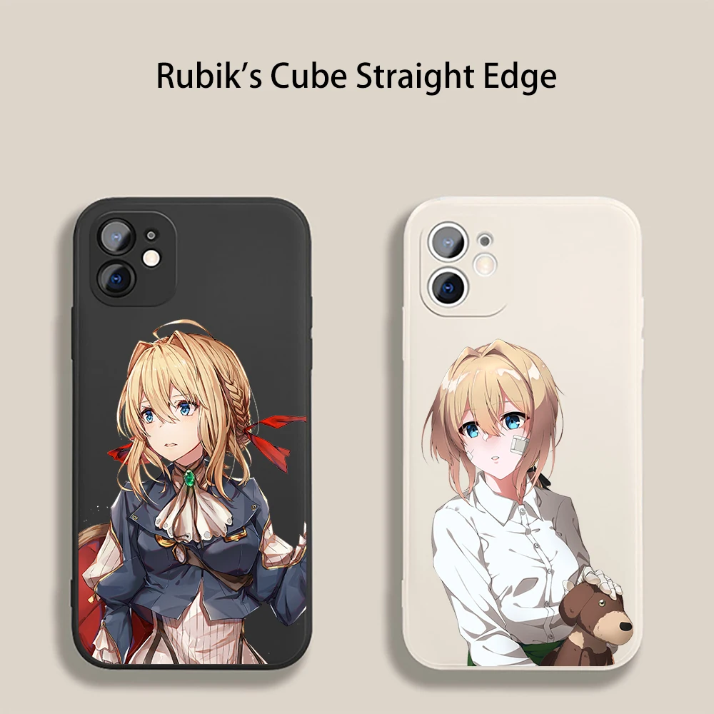 Violet Evergarden Original Square Liquid Silicone Phone Case For iPhone 14 11 12 13 Pro Max Mini X XS XR 7 8 Plus SE2 DIY Cover
Violet Evergarden Original Square Liquid Silicone Phone Case For iPhone 14 11 12 13 Pro Max Mini X XS XR 7 8 Plus SE2 DIY Cover