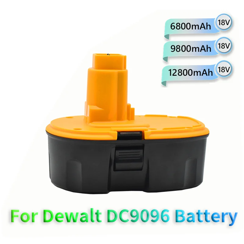 NIMH электроинструмент для DeWalt, замена аккумулятора 18 в, 12800 мАч, для dc9096, de9039, de9095, dw9098, de9503, dw9096
NIMH электроинструмент для DeWalt, замена аккумулятора 18 в, 12800 мАч, для dc9096, de9039, de9095, dw9098, de9503, dw9096