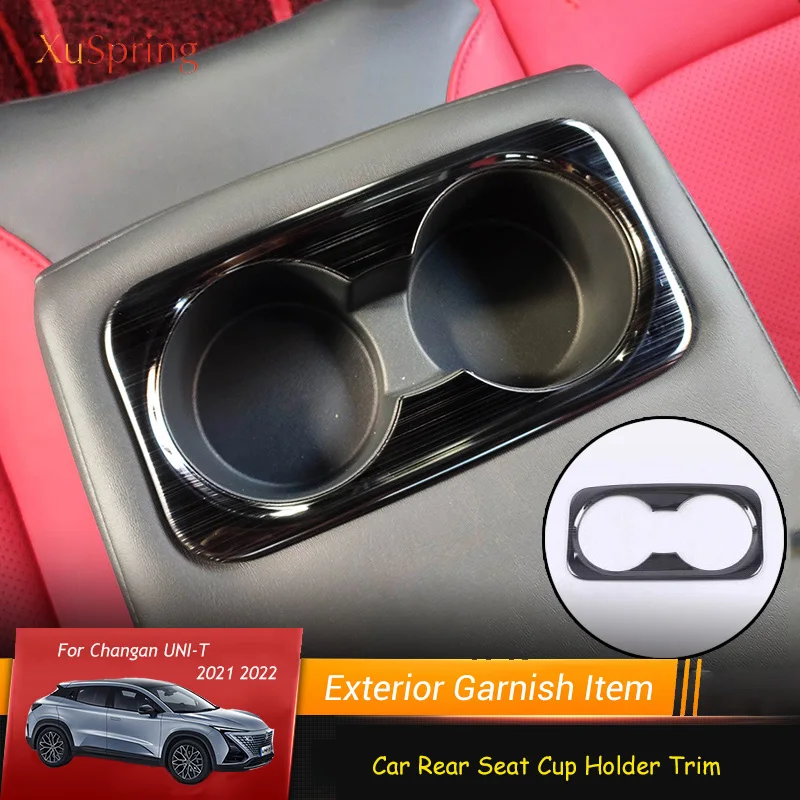 Car Rear Seat Cup Holder Trim Cover Stickers Bezel Frame Ring Strips Matte Brushed Garnish For Changan UNI-T 2021 2022
Car Rear Seat Cup Holder Trim Cover Stickers Bezel Frame Ring Strips Matte Brushed Garnish For Changan UNI-T 2021 2022