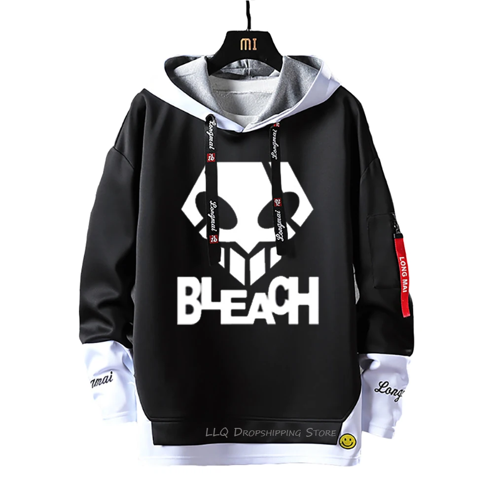 Ribbons Letter Print Sweatshirt Anime BLEACH Hoodie Kurosaki Orihime Fake Two Piece Sweatshirts Hooded Sweater Streetwear Tops
Ribbons Letter Print Sweatshirt Anime BLEACH Hoodie Kurosaki Orihime Fake Two Piece Sweatshirts Hooded Sweater Streetwear Tops