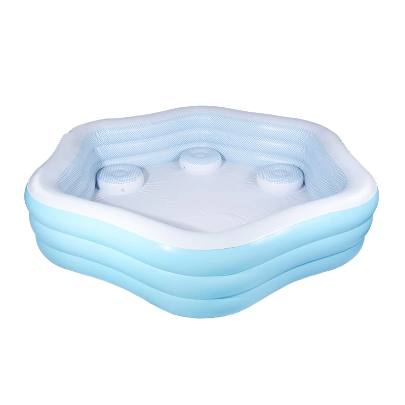 Three layers of hexagons inflatable swimming pool for kids and adults swimming pool inflatable family inflatable pool
Three layers of hexagons inflatable swimming pool for kids and adults swimming pool inflatable family inflatable pool