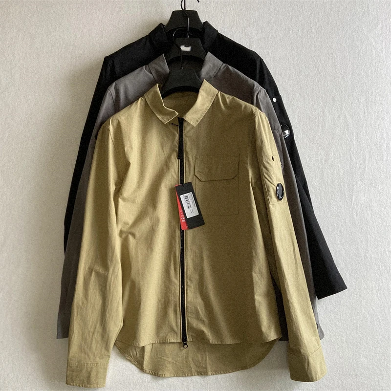 Spring and Autumn Men's Zip Shirt High Quality Lens Decoration 100% Cotton Fashion Shirt 2023 High Quality Top
Spring and Autumn Men's Zip Shirt High Quality Lens Decoration 100% Cotton Fashion Shirt 2023 High Quality Top